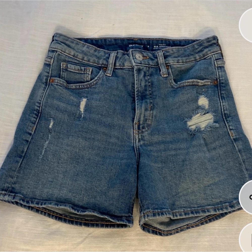 Blue Denim Women's Shorts